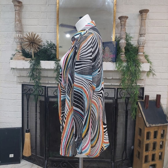 Season Designers Sheer Open Cardigan - Picture 3 of 5